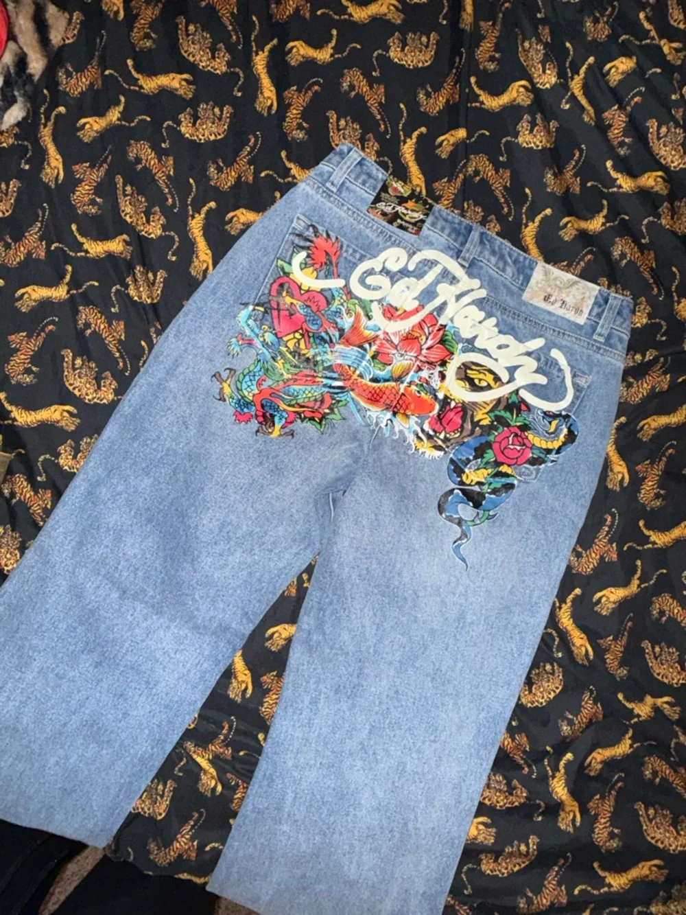 Ed hardy baggy jeans NWT - Picture 5 of 7